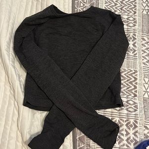 NVGTN crop long sleeve workout top